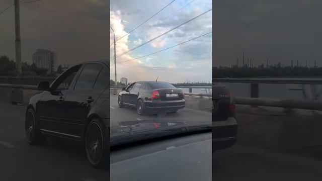 шкода октавия а5, едем домой с выставки смотреть онлайн