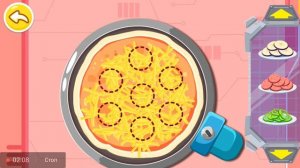 Робот - кухня малыша Панды игра для детей.