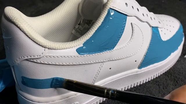 Custom Nike Air Force 1/ Кастомные кроссовки Найк смотреть онлайн