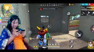 Miss Nikita||Free Fire Rank Gameplay||Girl Gameplay||Squad Rank Game[Bodo Girl🇮🇳]