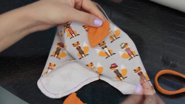 Как сшить детскую трикотажную шапку