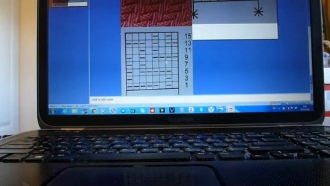 Схема вязания спицами #1 Читаем схему, вяжем, для начинающих