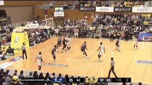 Carl Tamayo scores 9 points in first B.LEAGUE start against SHINSHU BRAVE WARRIORS｜18 March 2023