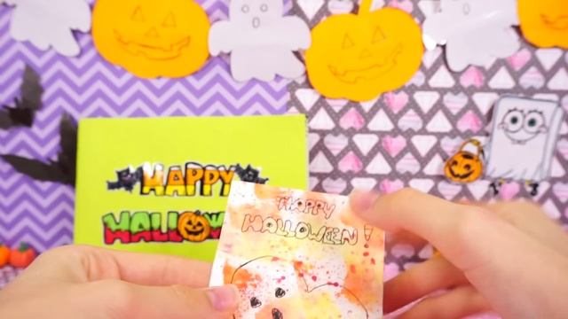 Бумажные сюрпризы на Хэллоуин смотреть онлайн