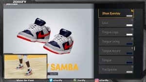 NBA 2K22 Next Gen Shoe Creator - Nike Dunk Low "Samba"