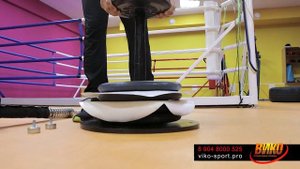 Груша на пружине с круглым основанием