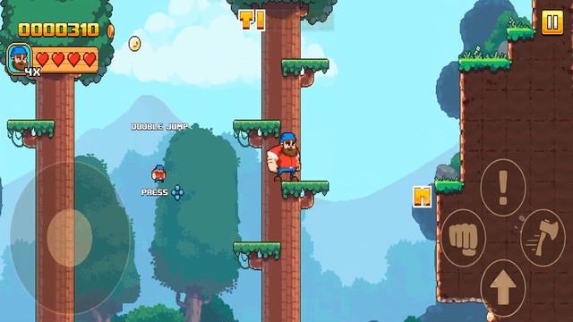 Timberman: The Big Adventure - Gameplay Walkthrough Part-1 (iOS, Android) смотреть онлайн