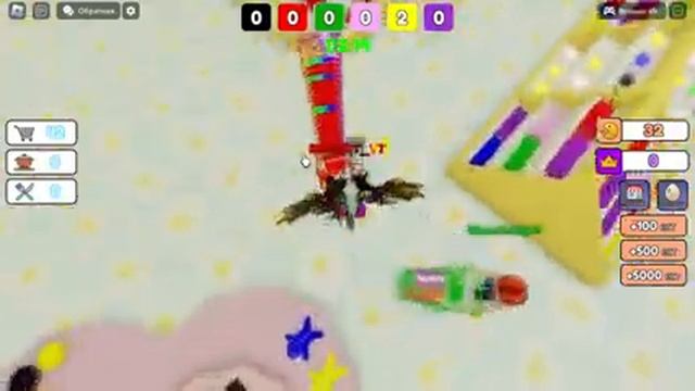 ЕДИМ ЕДУ ОДНОГО ЦВЕТА ЧЕЛЛЕНДЖ В ROBLOX