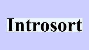 Introsort