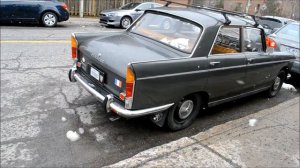 VINTAGE PEUGEOT 404 SEDAN SIGHTING - FRENCH PIZAZZ