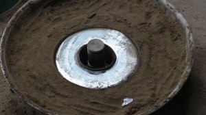 Как отлить из алюминия мега кольцо. Aluminum casting