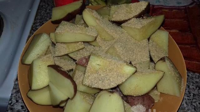 Картофель запеченный в пакете
