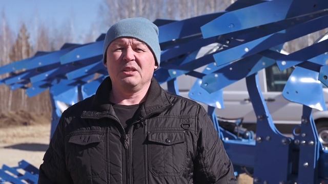 Обзор, китайский плуг Jeegee (Аналог Lemken) смотреть онлайн