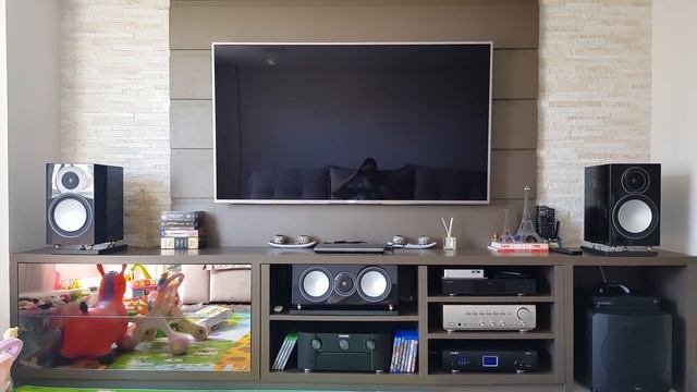 Marantz PM63 + DAC SMSL SU-8 + MONITOR AUDIO S2 смотреть онлайн