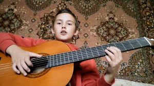 Играем на гитаре Yamaha c40