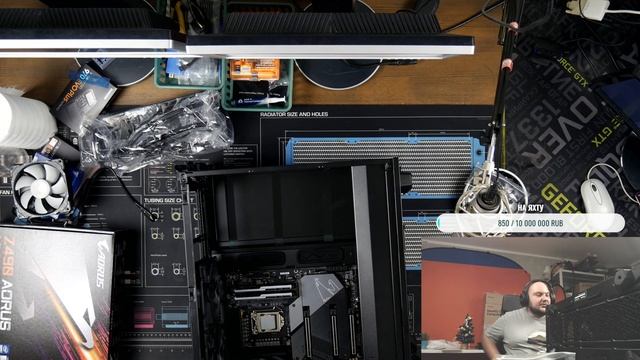 Сборка ПК онлайн! Первый ПК на RTX3080 в 2021 году. смотреть онлайн
