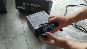Распаковка посылки с ДНС Блок питания Zalman MegaMax 700W v2