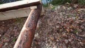 СТРОЮ ИЗБУШКУ НА ОЗЕРЕ. День 1.
