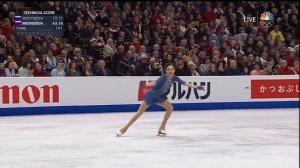 2016 Worlds - Evgenia Medvedeva (Евгения Медведева / エフゲニア・メドベージェワ) FS (NBC)