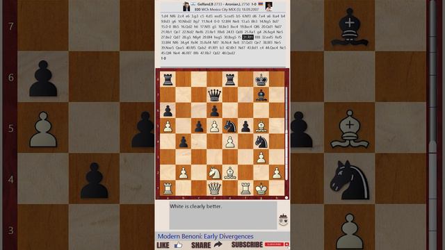 World Championship 2007, Mexico City, Mexico - Round: 5 || Boris Gelfand vs Levon Aronian