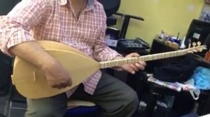 Обучаюсь игре на сазе урок 4