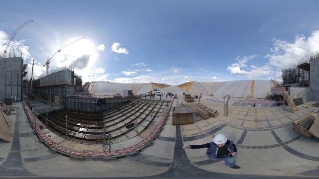 Космодром Восточный. Май 2021. Стройка. 360°