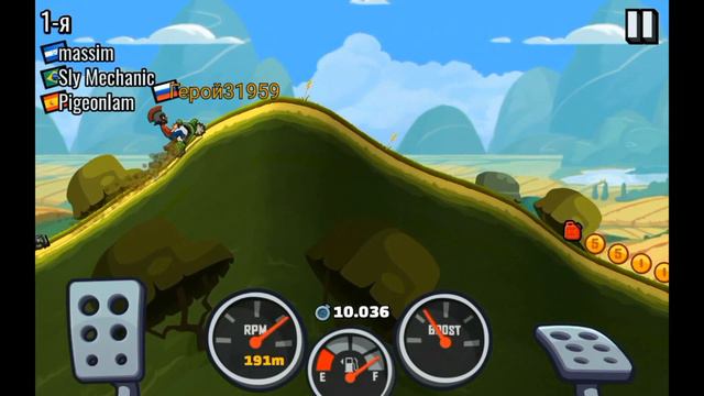 Дима игроман играет в Hill climb rasing 2 2 часть