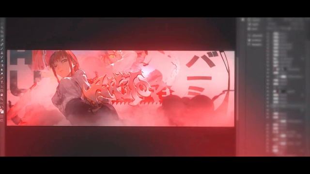 Makima Chainsaw Anime Header Speed Art Tutorial I Akito - FREE PSD AT 50 LIKES смотреть онлайн