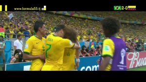 Бразилия vs Колумбия. (1/4 Финал. Чемпионат мира 2014)