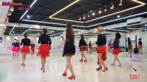 Maria Amore (Beginner) line dance | Withus LD Korea