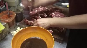 Антрекот говяжий , в маринаде из базилика и чеснока !! beef entrecote Антрекот, Стейк, люля кебаб!!