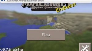 APK de minecraft 0.7.6