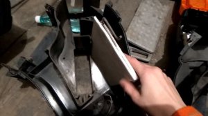 Печка 2109 в разборе. Почему не дует теплым воздухом.