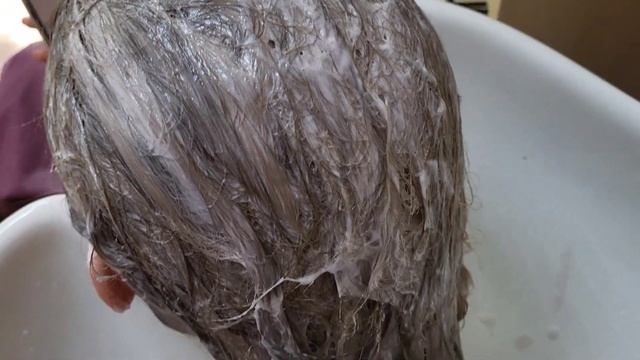 Мелирование волос мелкой штопкой. Как я выводила зелень после тоники.