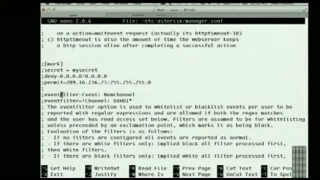 The Asterisk Manager Interface смотреть онлайн