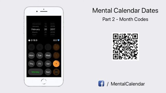 Tutorial - Mental Calendar Dates (2/5) смотреть онлайн