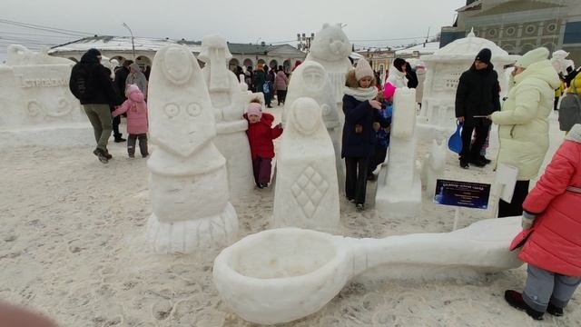 Фестиваль Скульптур из снега в Костроме 2023 г. Участник 26