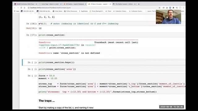 Python Quickstart Tutorial: Basic Data Types
