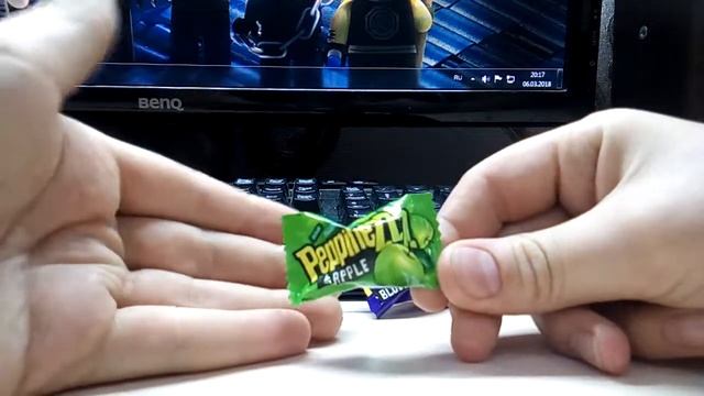 Дигустация конфет:PeppineZZZ со вкусом черники и яблока.#2 смотреть онлайн