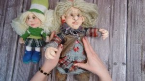 КУКЛА ИЗ КАПРОНА . КАК НАУЧИТЬСЯ ДЕЛАТЬ КУКОЛ.