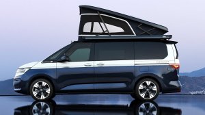 Новый Volkswagen California Ocean 2024 года — лучший практичный семейный кемпер нового поколения