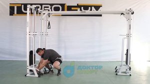 Демонстрация кроссовера "Тонус" и примеры упражнений на тренажере