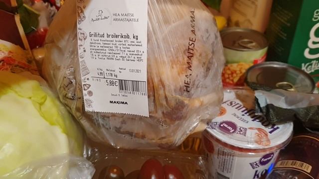 Закупка продуктов.Покупка еды.Обзор эстонских продуктов.Цены на эстонские продукты.Влог из Эстонии