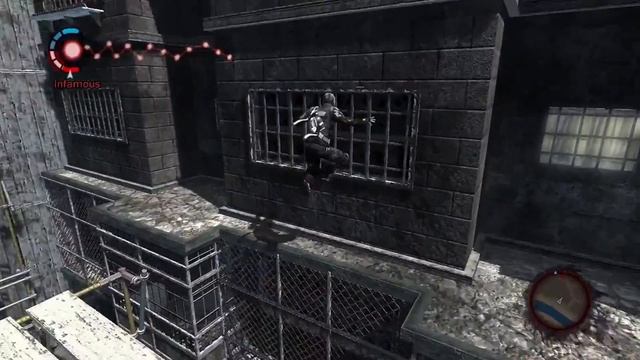 inFamous 1 - mission "Spy Games" (Evil) смотреть онлайн