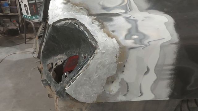 Ниссан Тиана.Сгнило крыло.Последствие старого ремонта. смотреть онлайн