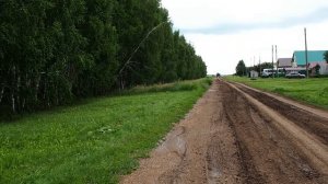 Село Пономаревка, ул. Новая, прогулка по бульвару, лето 2024