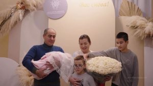 Выписка из роддома. Родильный дом им. Д. О. Отта в Санкт-Петербурге