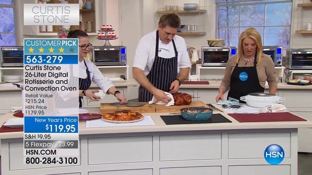 Curtis Stone 26L Digital Rotisserie and Convection Oven смотреть онлайн