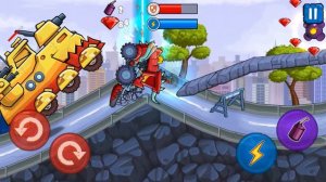 Car Eats Car 3: Чемпионат машинок 2: Комбайн vs Мегалодон