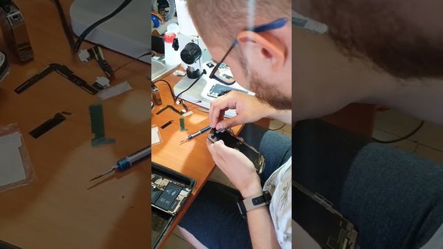 Iphone X замена дисплея. Илья, сервис Ремсистем спб смотреть онлайн